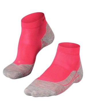 Women Falke RU4 Endurance Short Running Short sock Sports Socks Red | VRMPLO869