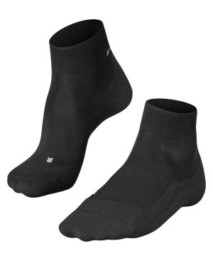 Women Falke RU4 Light Performance Short Running Short sock Sports Socks Black | OGJZBH230