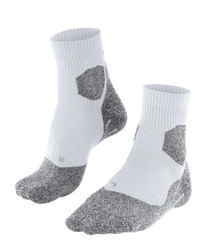 Women Falke RU Trail Grip Running Socks Sports Socks White | NPQCKW365