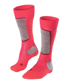 Women Falke SK2 Intermediate Vegan Skiing Knee-high Socks Sports Socks Red | OITLQD748