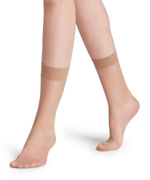 Women Falke Seidenglatt 15 DEN Ankle socks Socks Beige | EDQBPC936