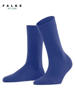 Women Falke Sensitive Berlin Socks Socks Blue | PDQWYL168