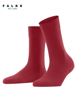 Women Falke Sensitive London Socks Socks Red | QUIKXH397