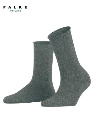 Women Falke Shiny Socks Socks Grey | LMZISV326