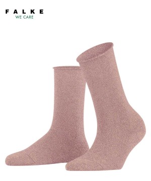 Women Falke Shiny Socks Socks Pink | COYRIF652