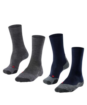 Women Falke TK2 Explore 2-Pack Socks Sports Socks Multicolored | ZSIOPM325