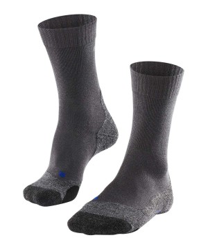 Women Falke TK2 Explore Cool Trekking Socks Sports Socks Grey | OPAULK734