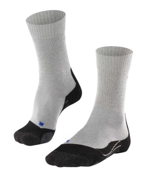 Women Falke TK2 Explore Cool Trekking Socks Sports Socks Grey | YXWKPV706