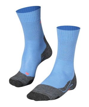 Women Falke TK2 Explore Trekking Socks Sports Socks Blue | WTRMLZ047