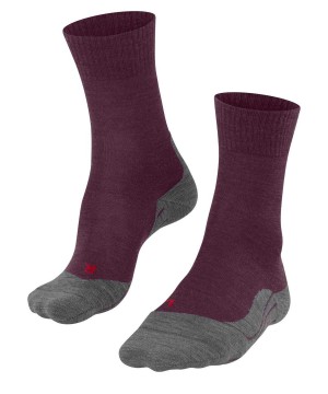 Women Falke TK5 Wander Trekking Socks Sports Socks Red | AMNEOW740