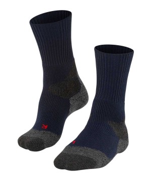 Women Falke TK-X Expedition Trekking Socks Sports Socks Blue | COSRMY809