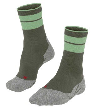 Women Falke TK Stabilizing Trekking Socks Sports Socks Green | ZIGCYS293