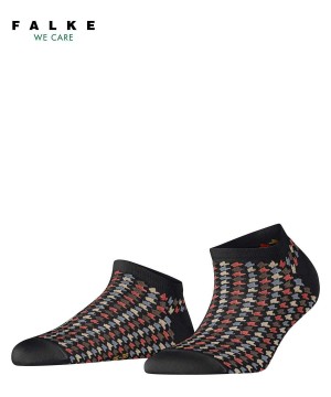 Women Falke Vibrant Boost Sneaker Socks Socks Black | XYERQS350