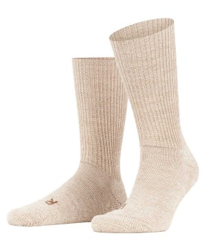 Women Falke Walkie Ergo Boot socks Socks Beige | UGNLHI250