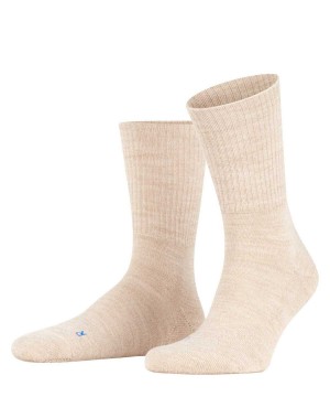 Women Falke Walkie Light Boot socks Socks Beige | SVOJQD291