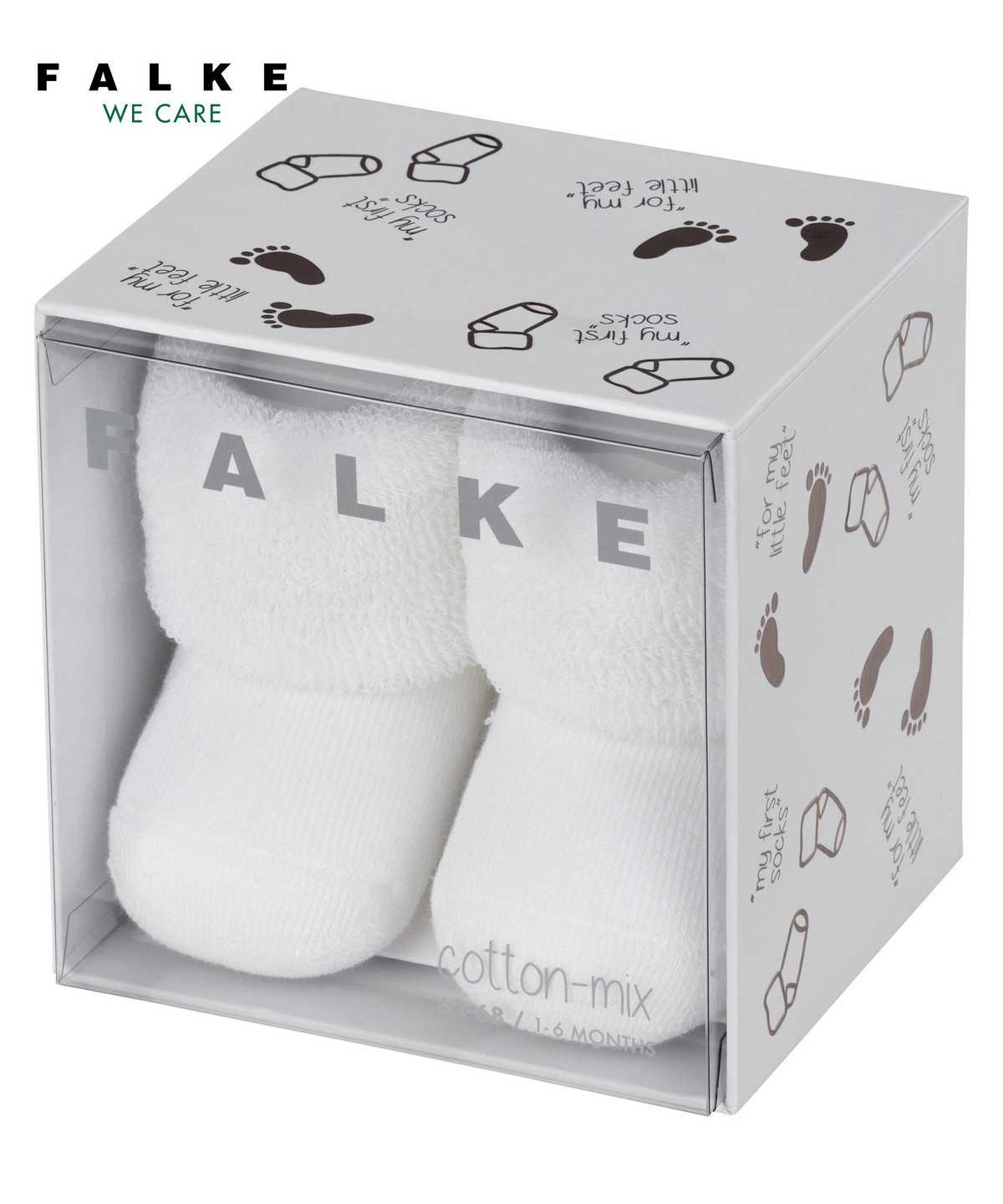 Baby Falke Erstling Socks Socks White | DEMSWA586