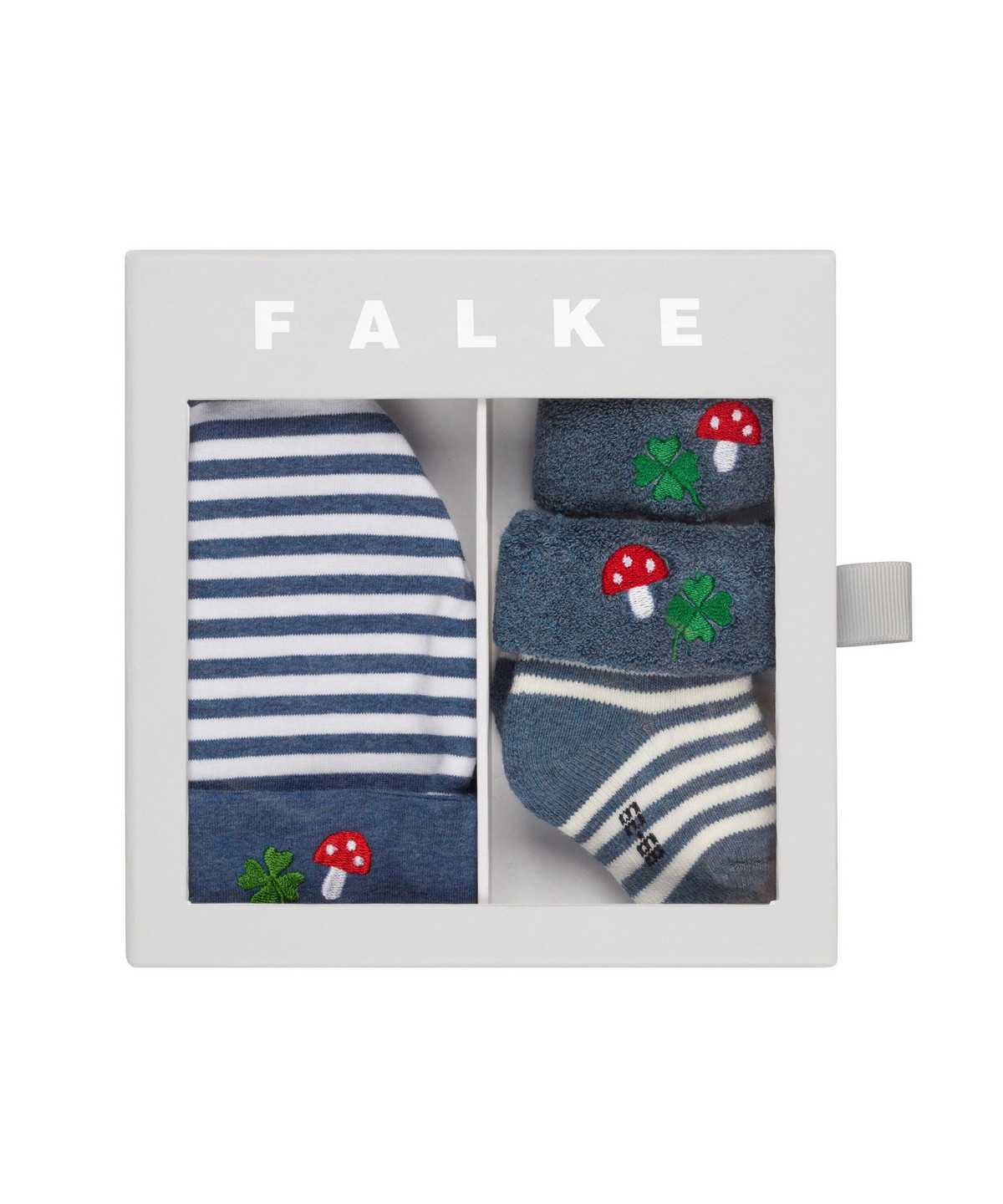 Baby Falke Lucky Giftset Socks Socks Blue | PYJUML354 