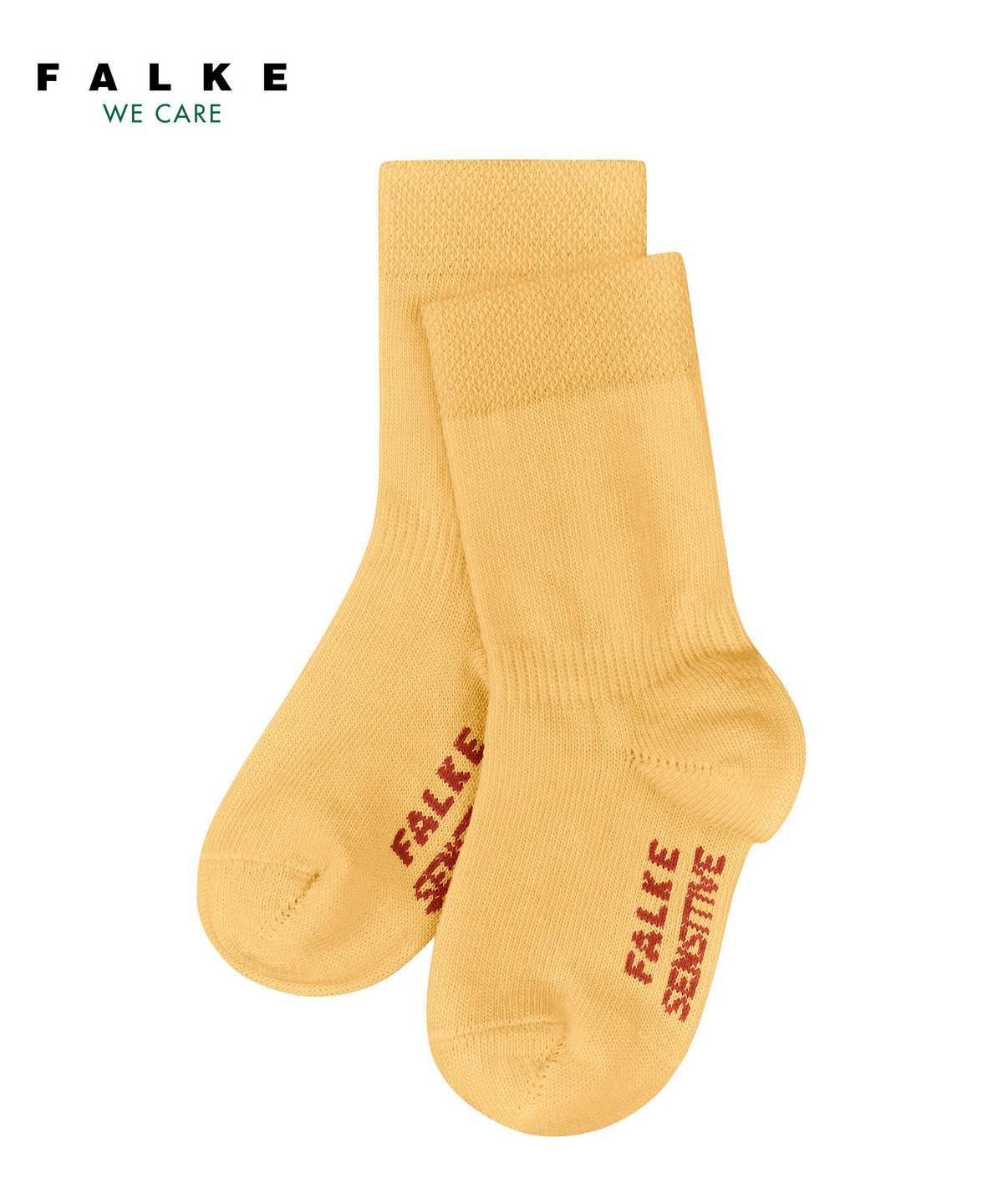 Baby Falke Sensitive Socks Socks Yellow | TZJMXW167