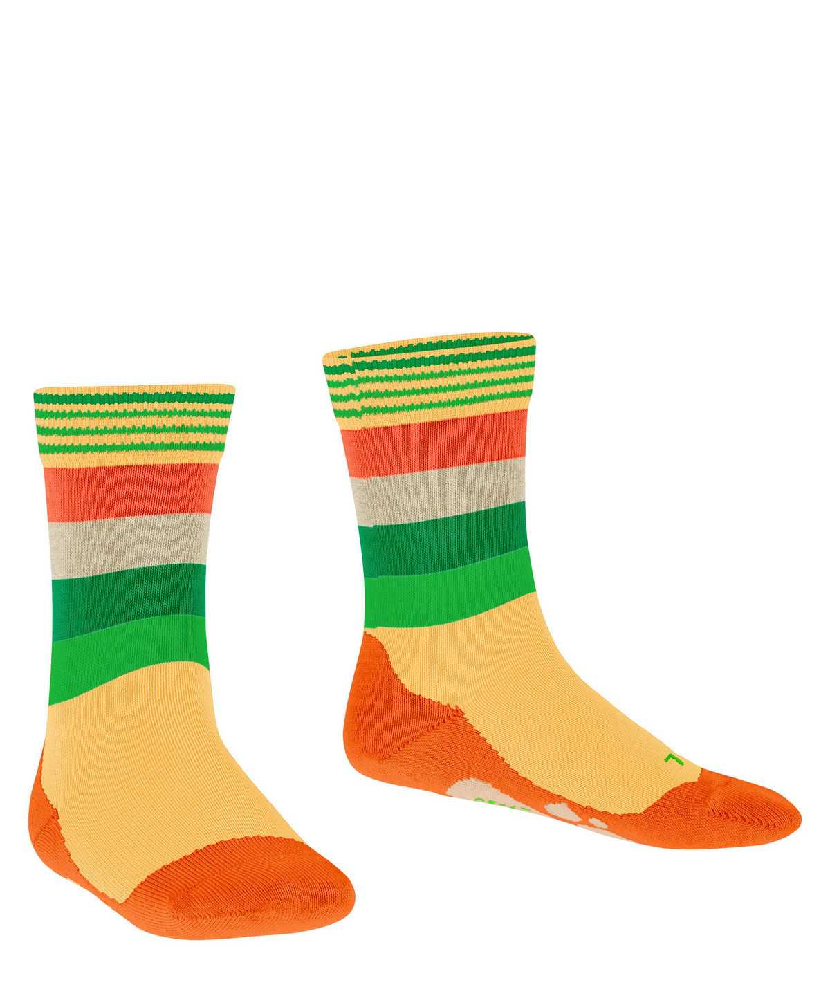 Kids' Falke Active Fox Socks Socks Yellow | KLICUO418