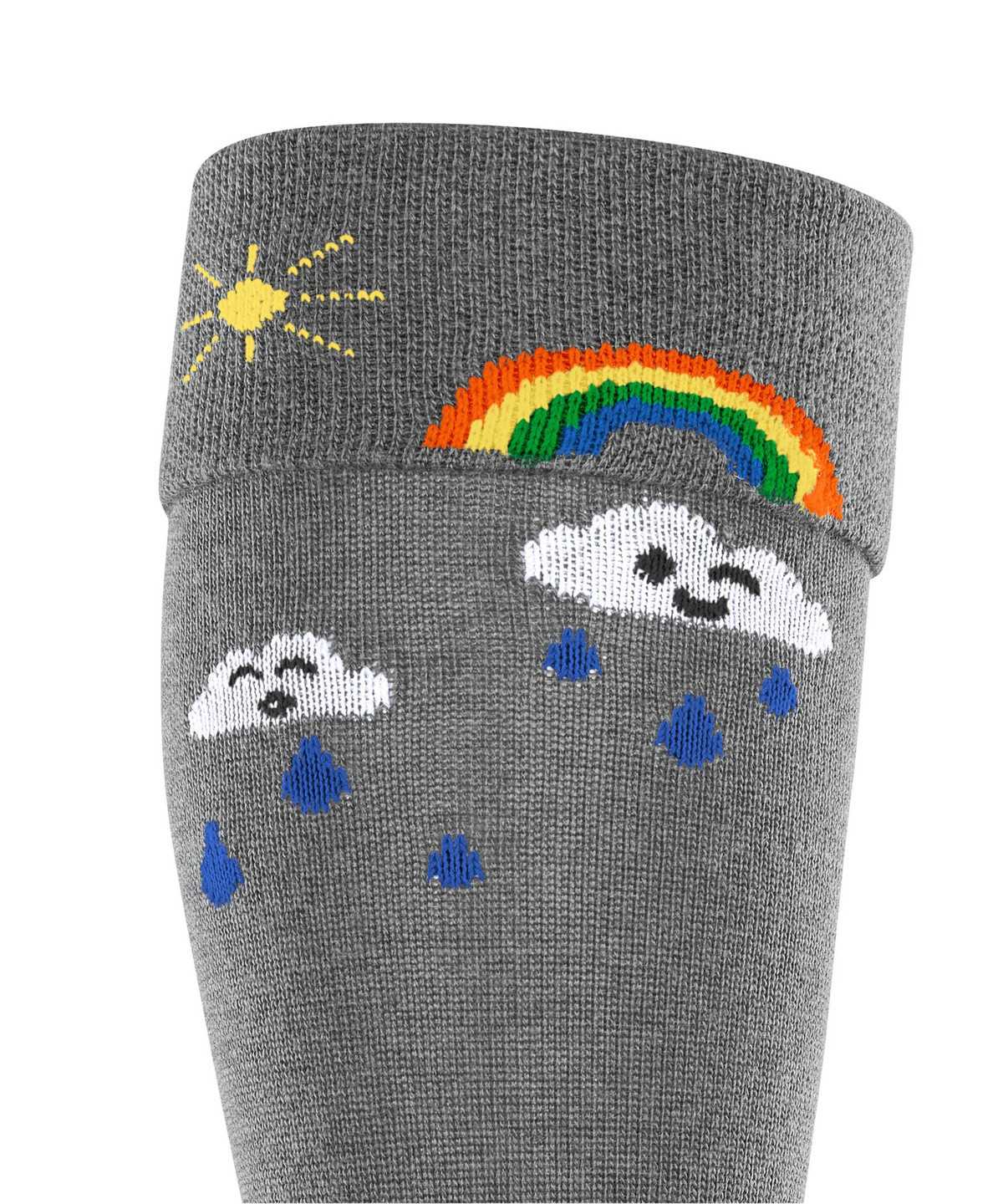 Kids' Falke Active Rainboot Knee-high Socks Socks Grey | IOBPMK795