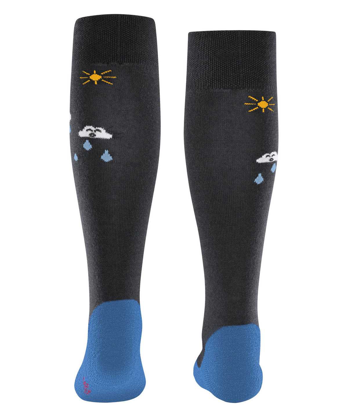 Kids' Falke Active Rainboot Knee-high Socks Socks Blue | XORTKV189