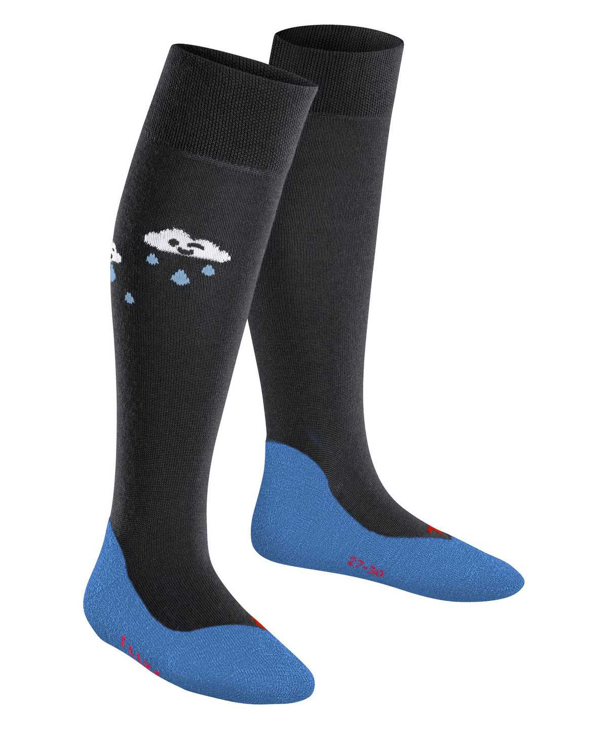 Kids' Falke Active Rainboot Knee-high Socks Socks Blue | XORTKV189