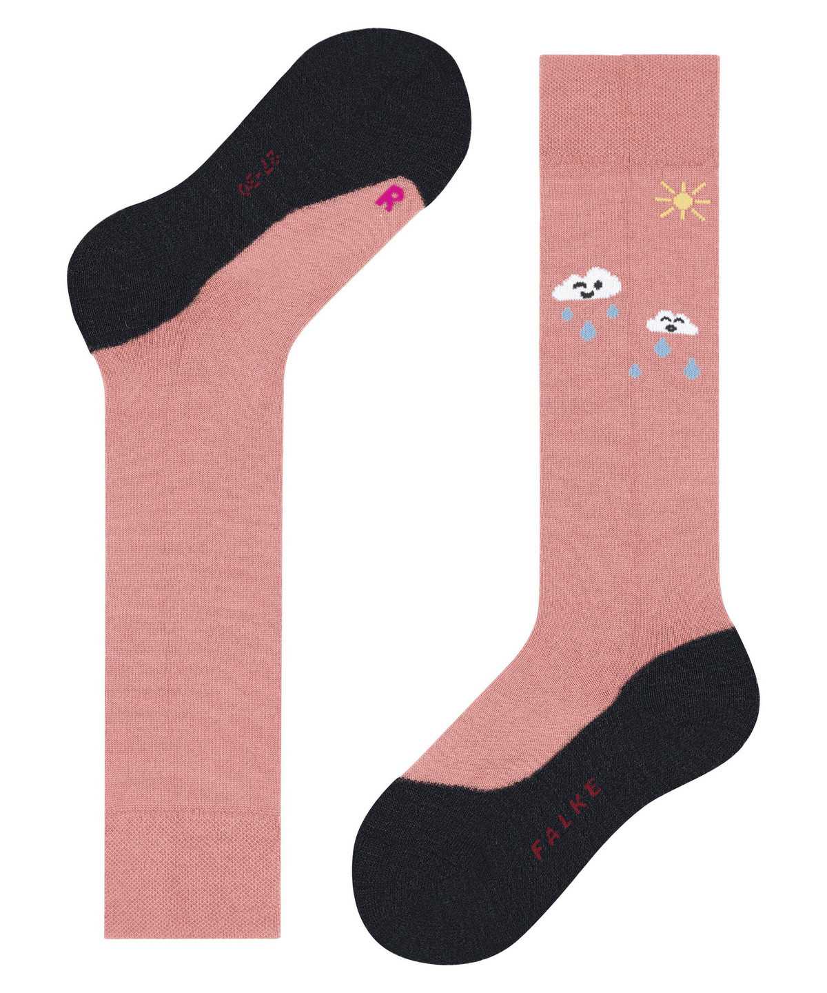 Kids' Falke Active Rainboot Knee-high Socks Socks Pink | QXVHFE089