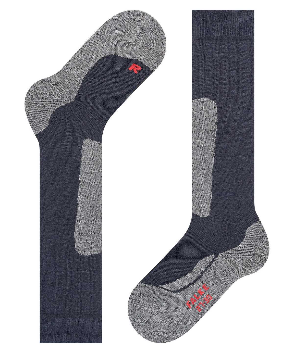 Kids' Falke Active Ski Knee-high Socks Socks Blue | KMNGDT439