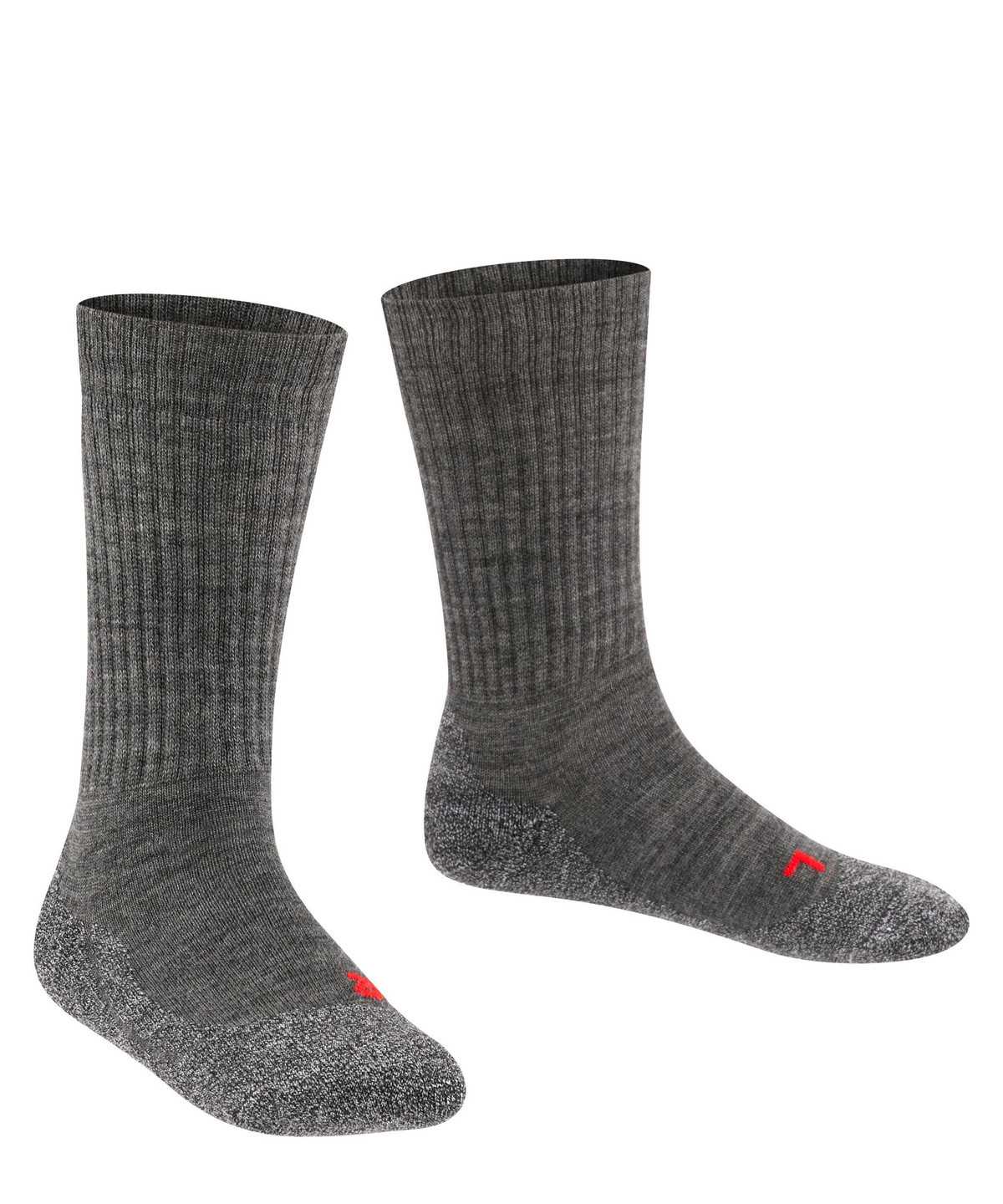 Kids' Falke Active Warm Socks Socks Grey | UKNFYQ102