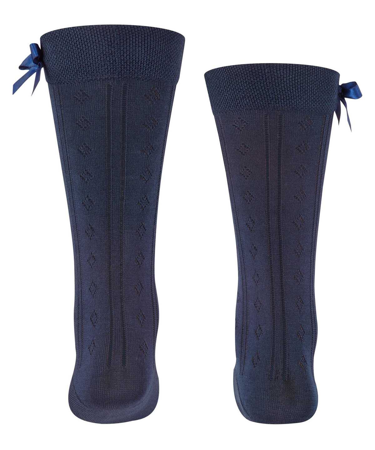 Kids' Falke Ajour Knee-high Socks Socks Blue | QZBRUJ641