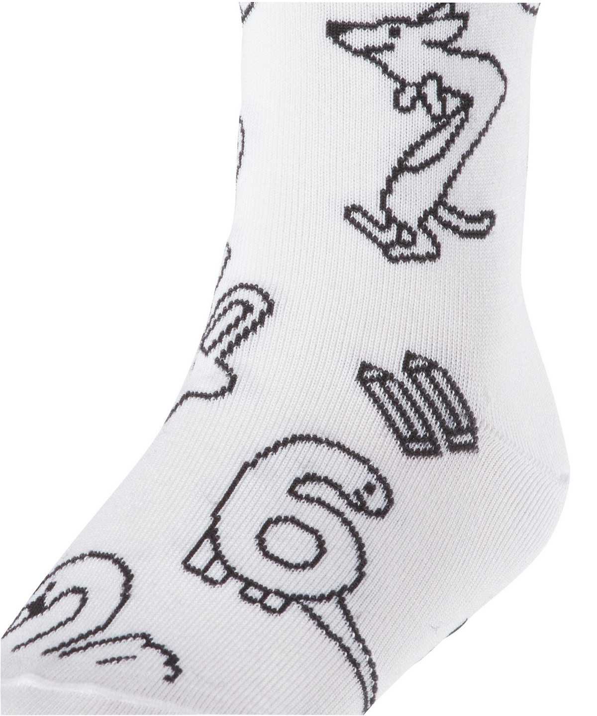 Kids' Falke Animal Number Paint Set Socks Socks White | IBKYRG059