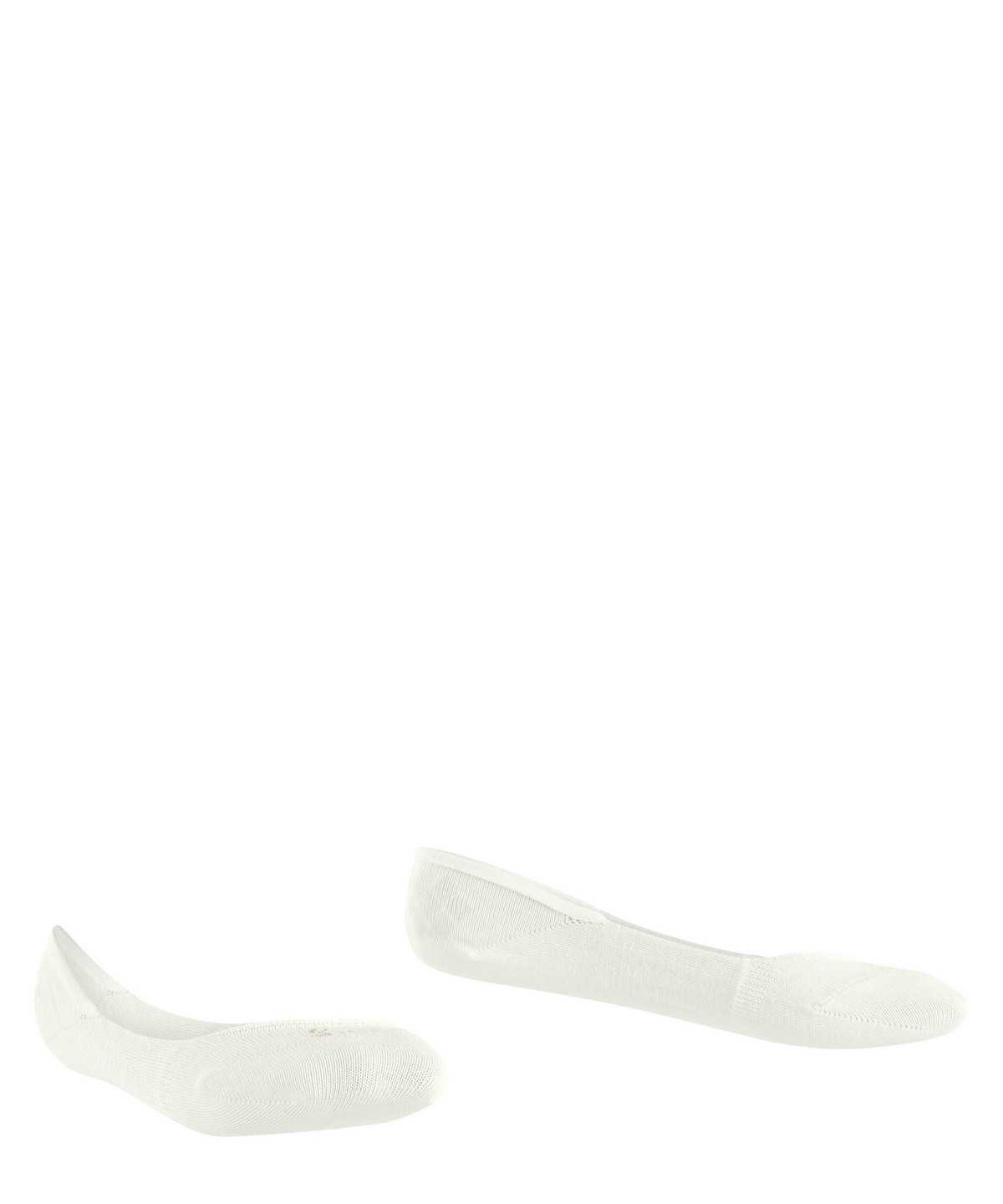 Kids' Falke Ballerina Invisibles No Show Socks White | BCZEOG067