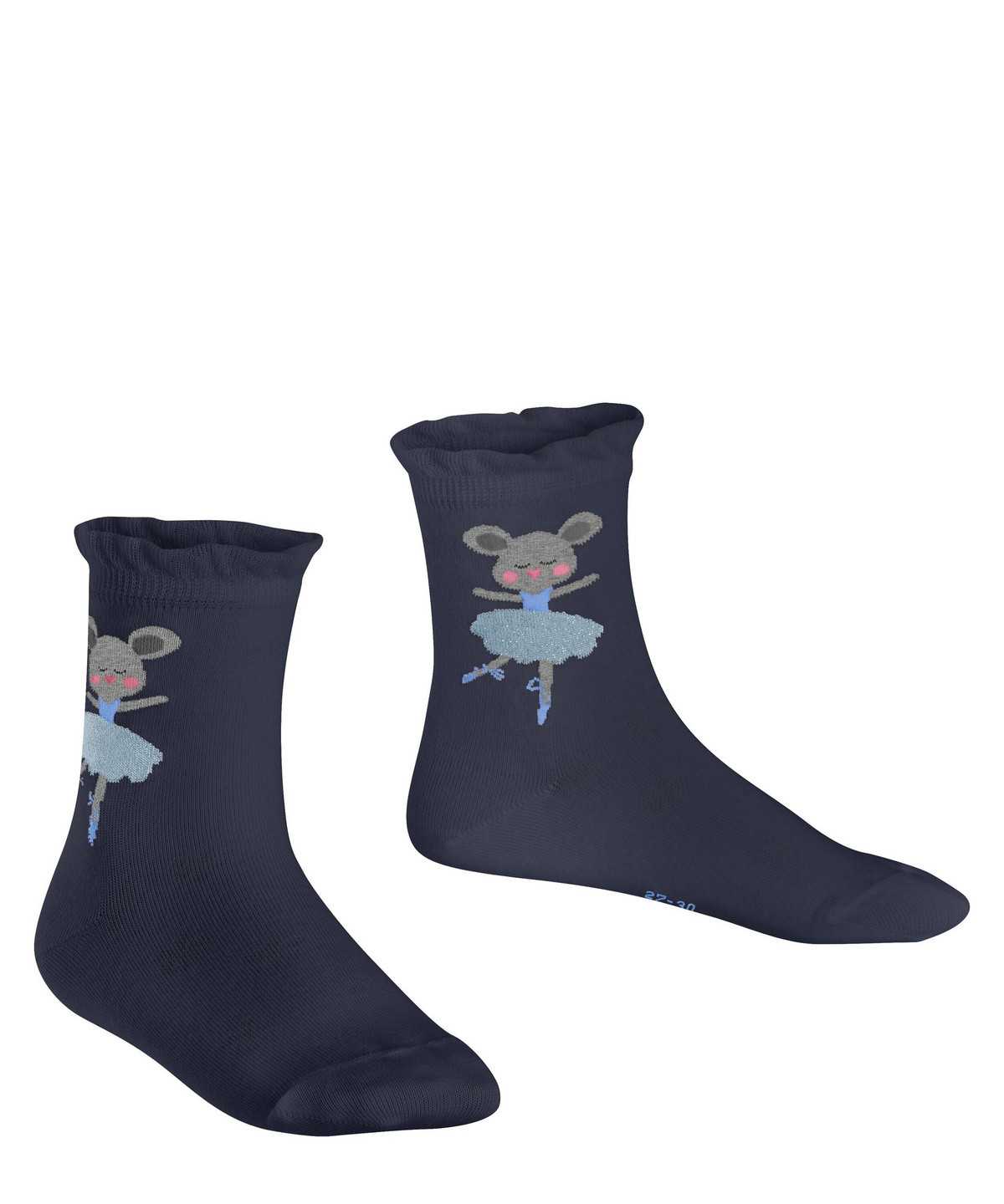 Kids' Falke Ballerina Mouse Socks Socks Blue | KXCUGS067