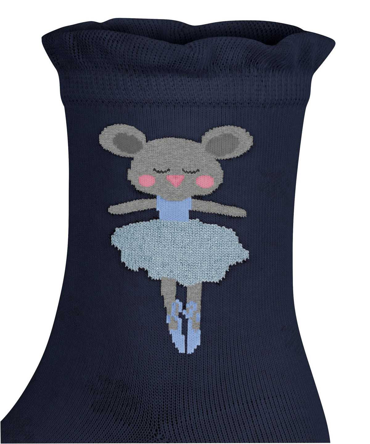 Kids' Falke Ballerina Mouse Socks Socks Blue | KXCUGS067