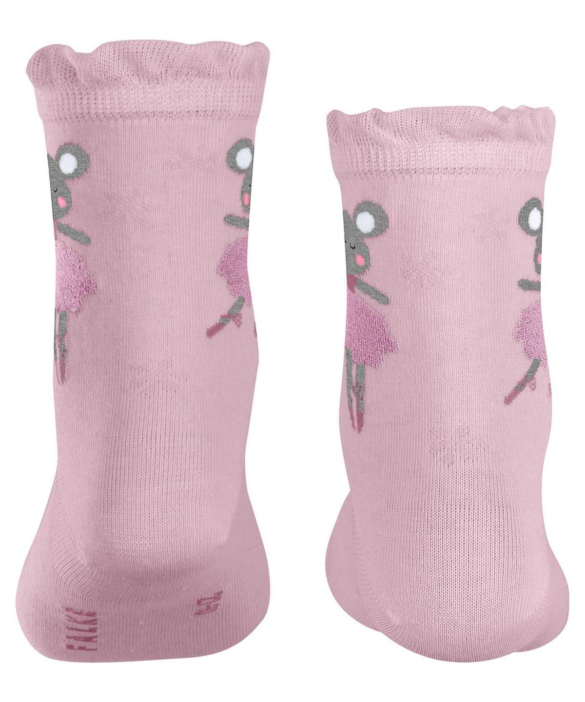 Kids' Falke Ballerina Mouse Socks Socks Rose | LSOQEB016