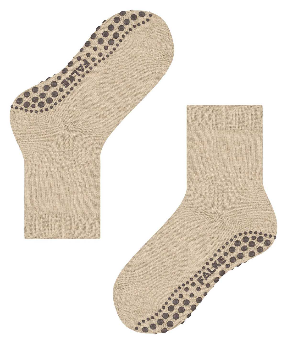 Kids' Falke Catspads House socks Socks Beige | PWATOK924