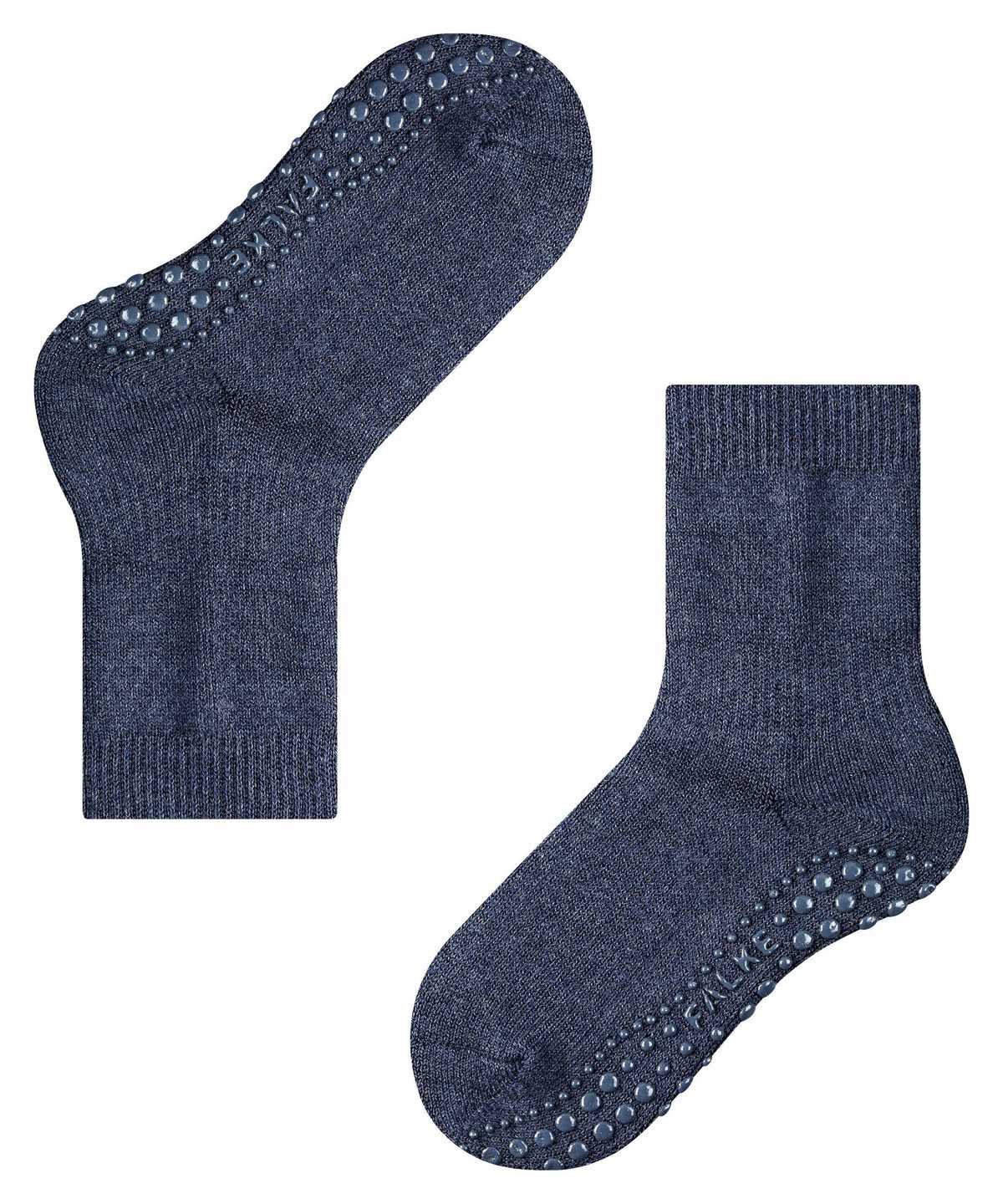 Kids' Falke Catspads House socks Socks Blue | QNLXID607