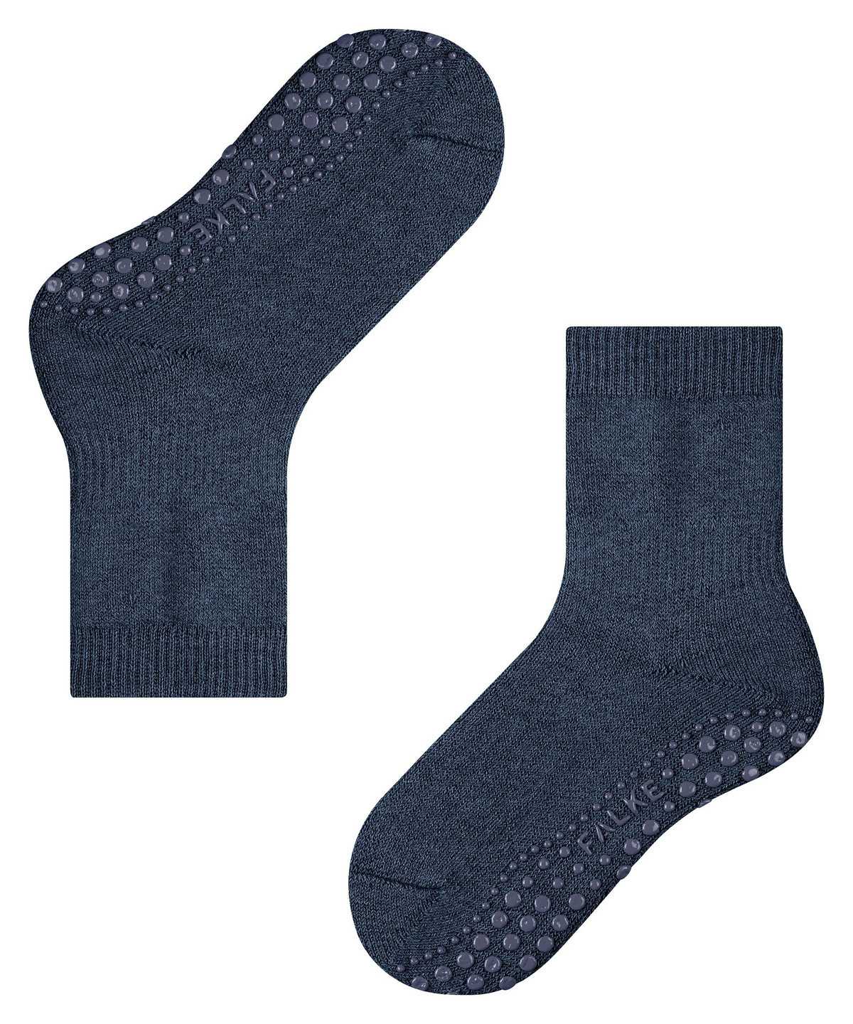 Kids' Falke Catspads House socks Socks Blue | WHJSTC025