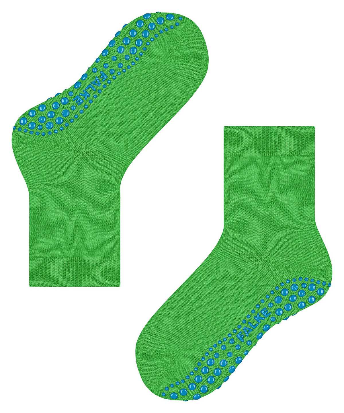 Kids' Falke Catspads House socks Socks Green | XPUTYW875