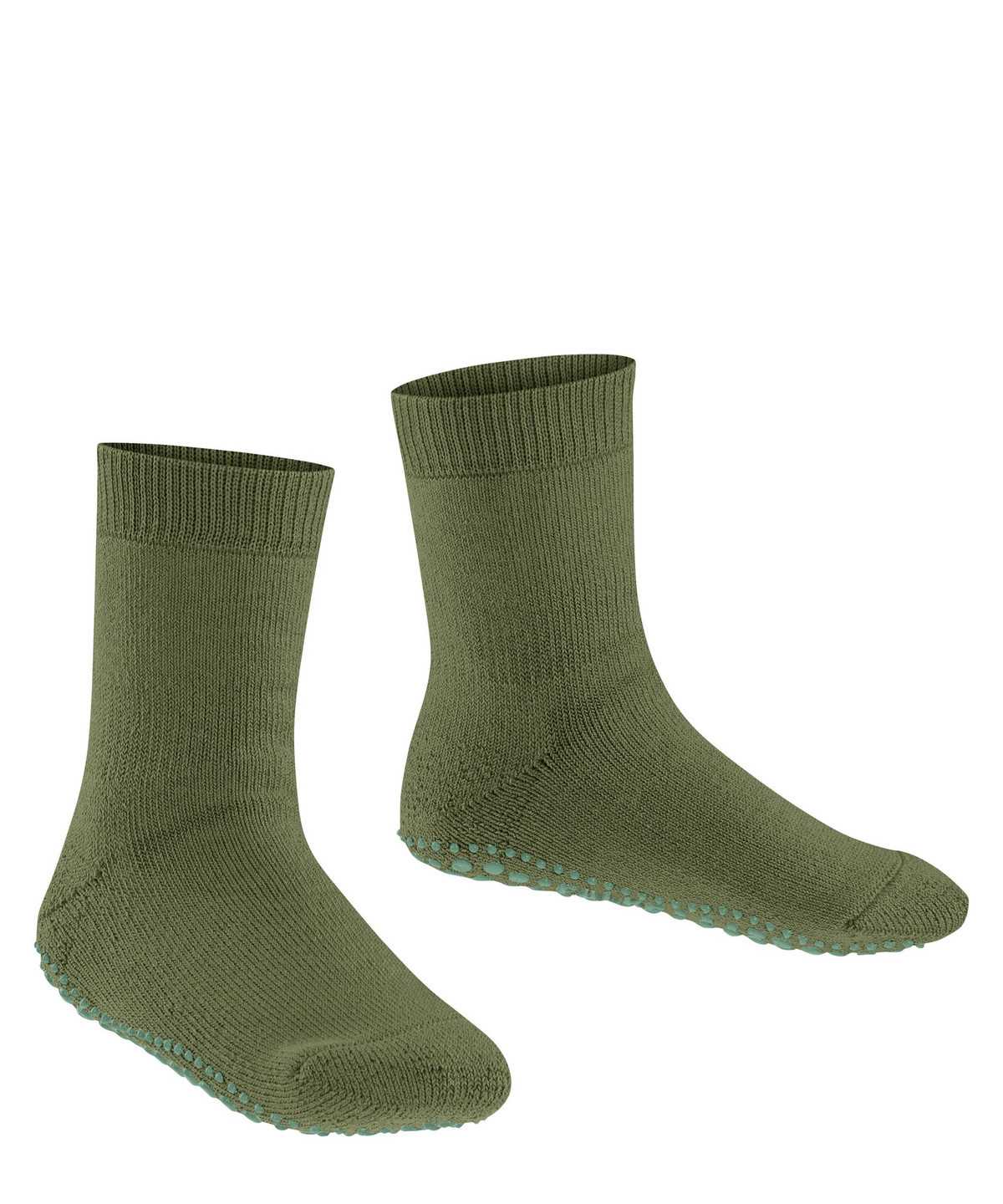 Kids' Falke Catspads House socks Socks Green | DGCIQM831