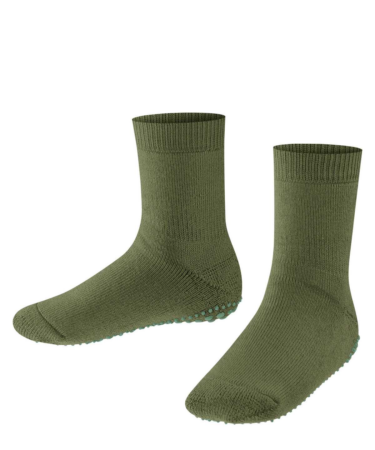 Kids\' Falke Catspads House socks Socks Green | DGCIQM831