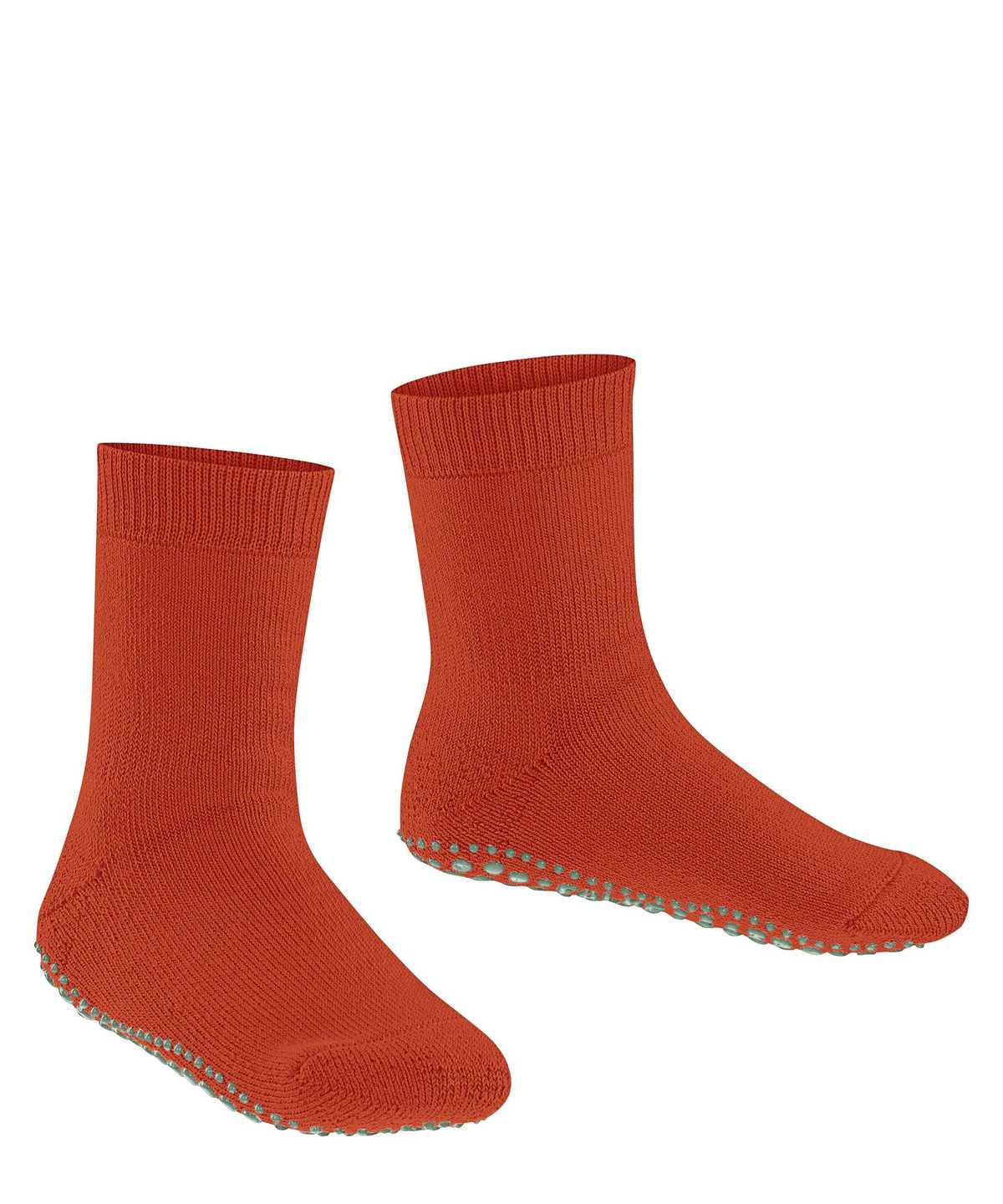 Kids' Falke Catspads House socks Socks Red | OEZVYL945