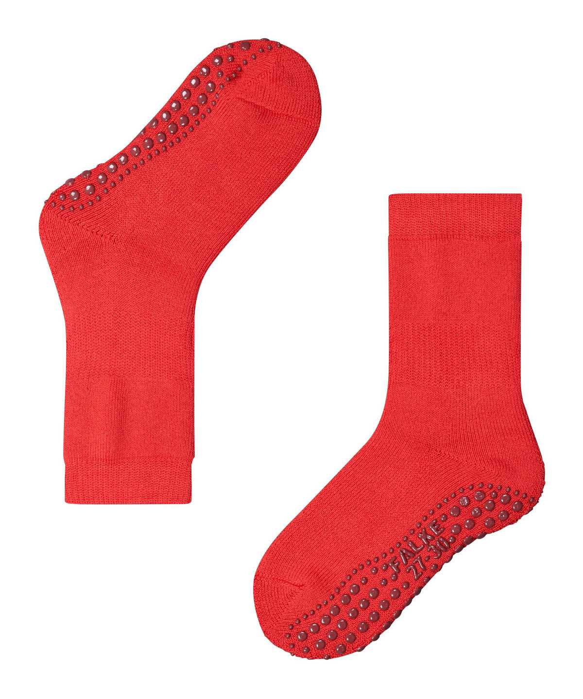 Kids' Falke Catspads House socks Socks Red | UCIBJK879