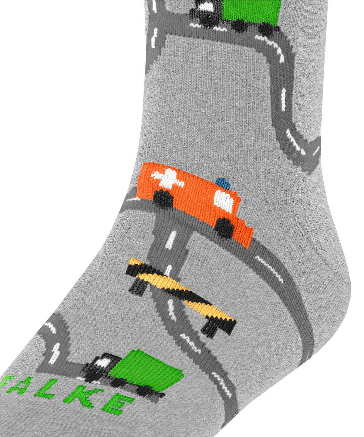 Kids' Falke City Life Socks Socks Grey | GBPIAU351