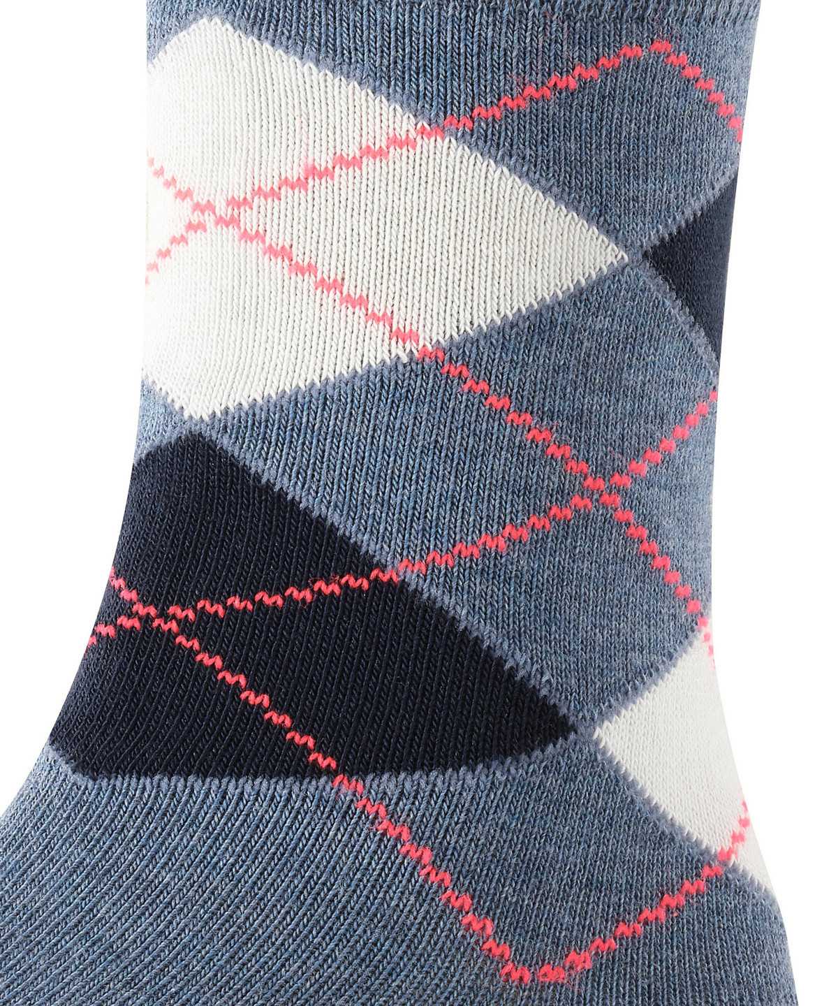 Kids' Falke Classic Argyle Socks Socks Blue | VWQUGC209