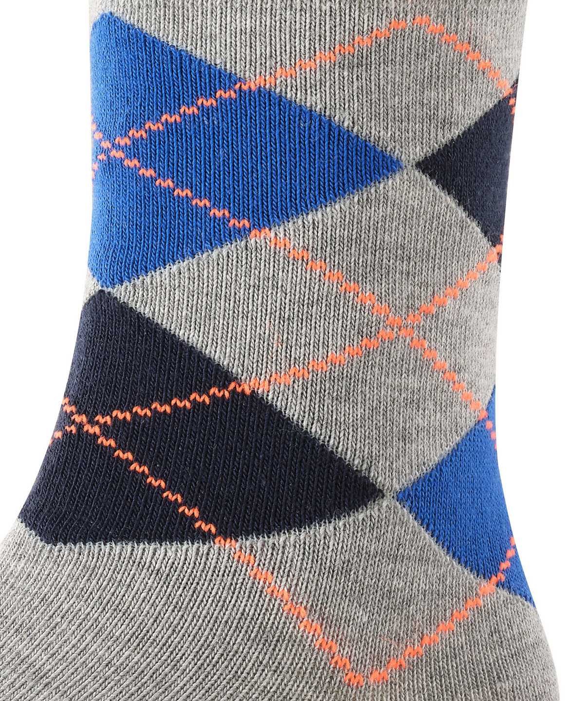 Kids' Falke Classic Argyle Socks Socks Grey | PVIYXC286