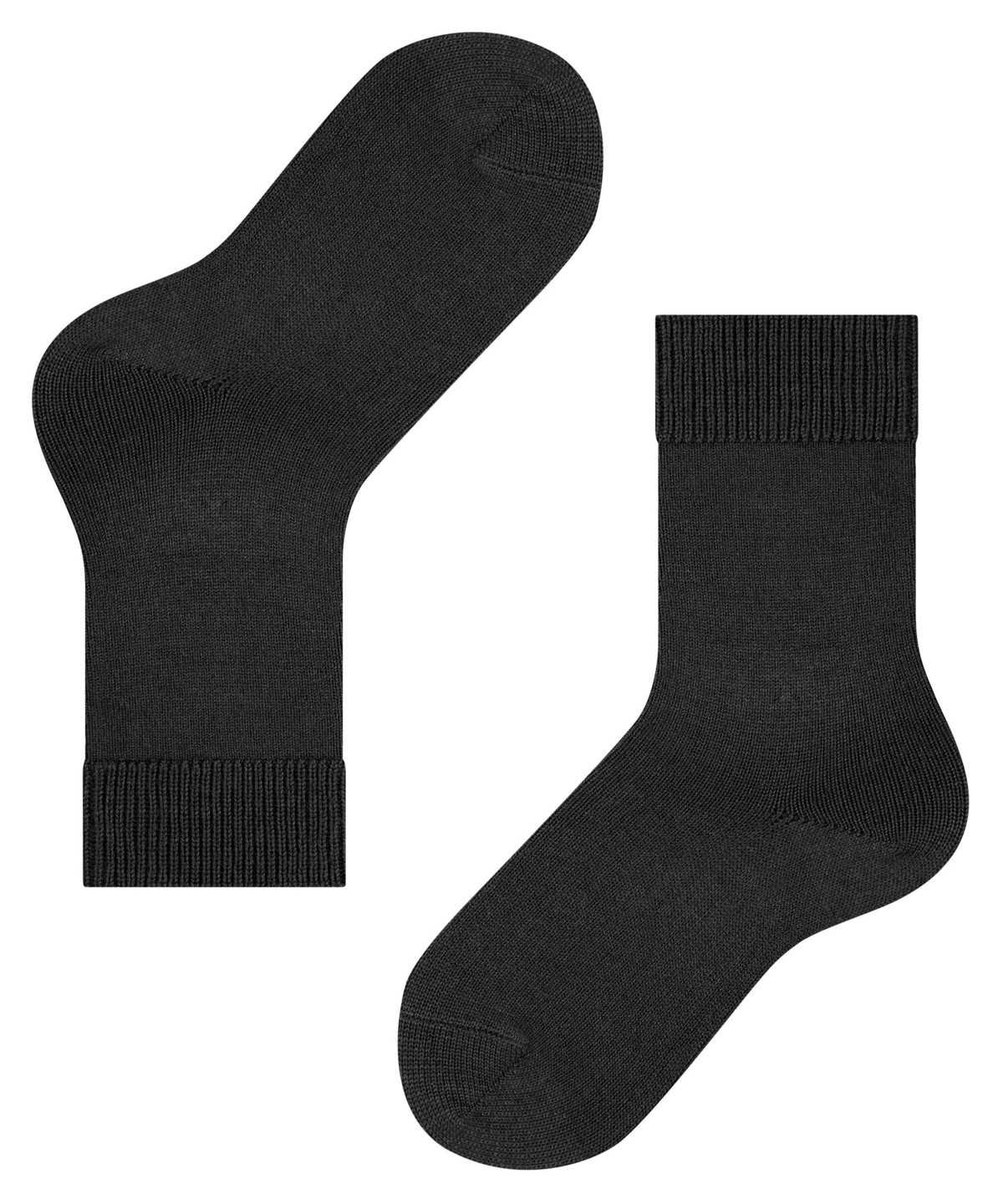 Kids' Falke Comfort Wool Socks Socks Black | OSGBWL502