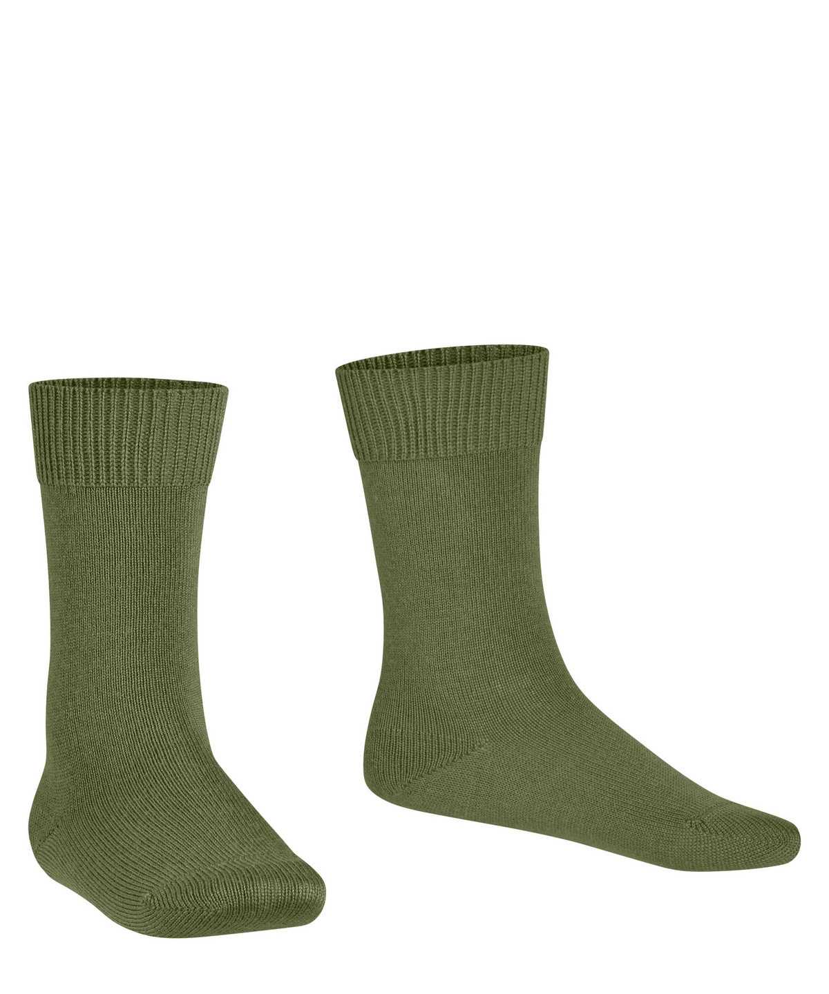 Kids' Falke Comfort Wool Socks Socks Green | QWJLVK210