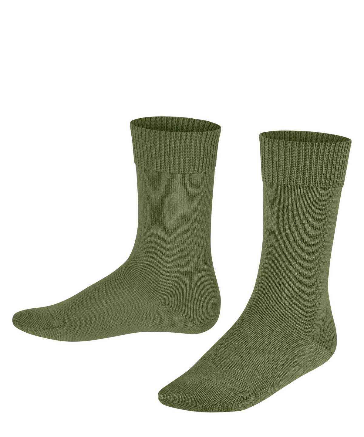 Kids\' Falke Comfort Wool Socks Socks Green | QWJLVK210