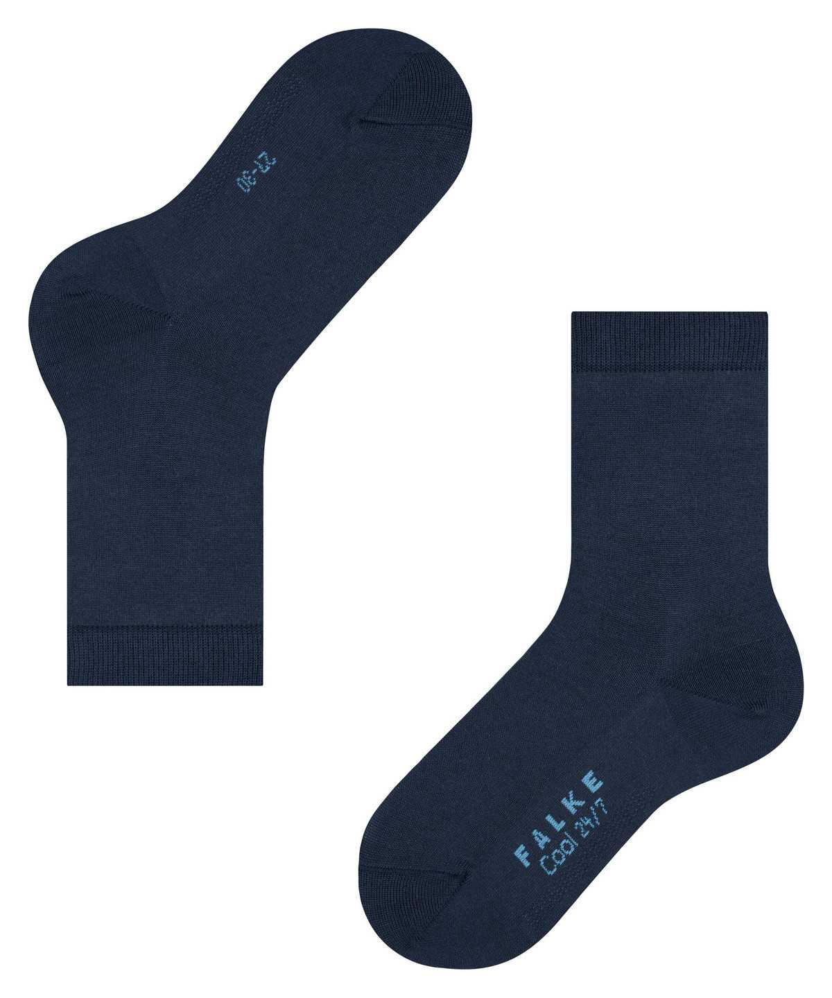 Kids' Falke Cool 24/7 Socks Socks Blue | MNPRLQ068